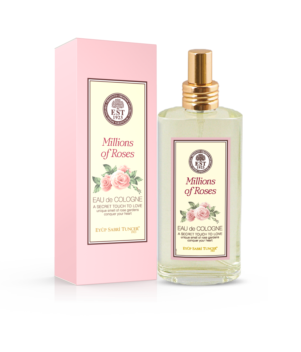 EST-1923-EAU-DE-COLOGNE-150-ML-GLASS-BOTTLE-MILLIONS-OF-ROSES Millions of Roses Cologne Spray (150 ml) - Image 1