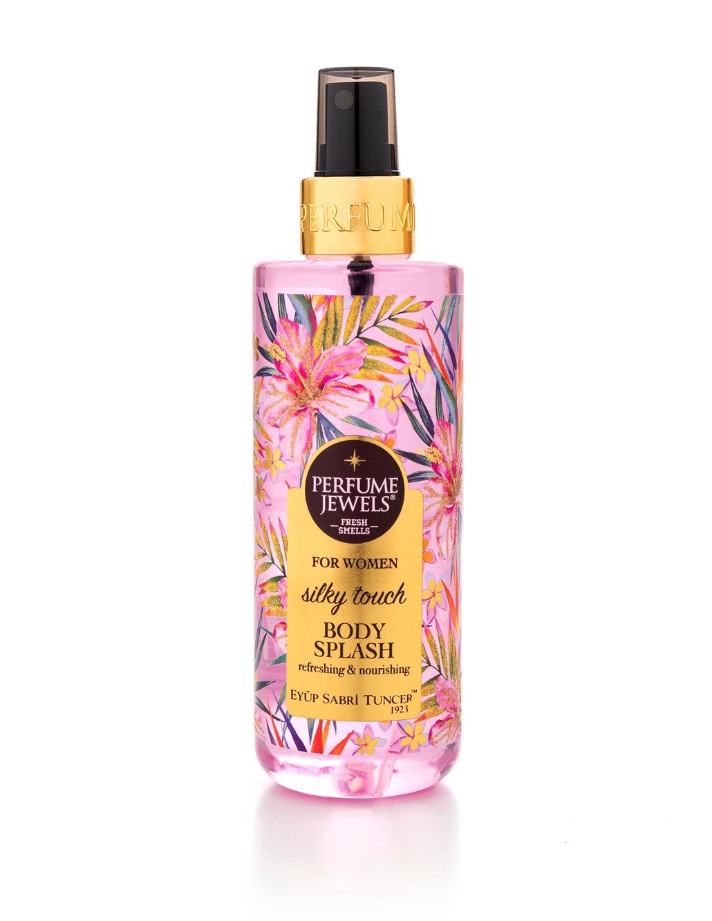 PERFUME-JEWELS-BODY-SPLASH-SILKY-TOUCH-250-ML Silky Touch Body Splash – Perfume Jewels Collection (250 ml) - Image 1
