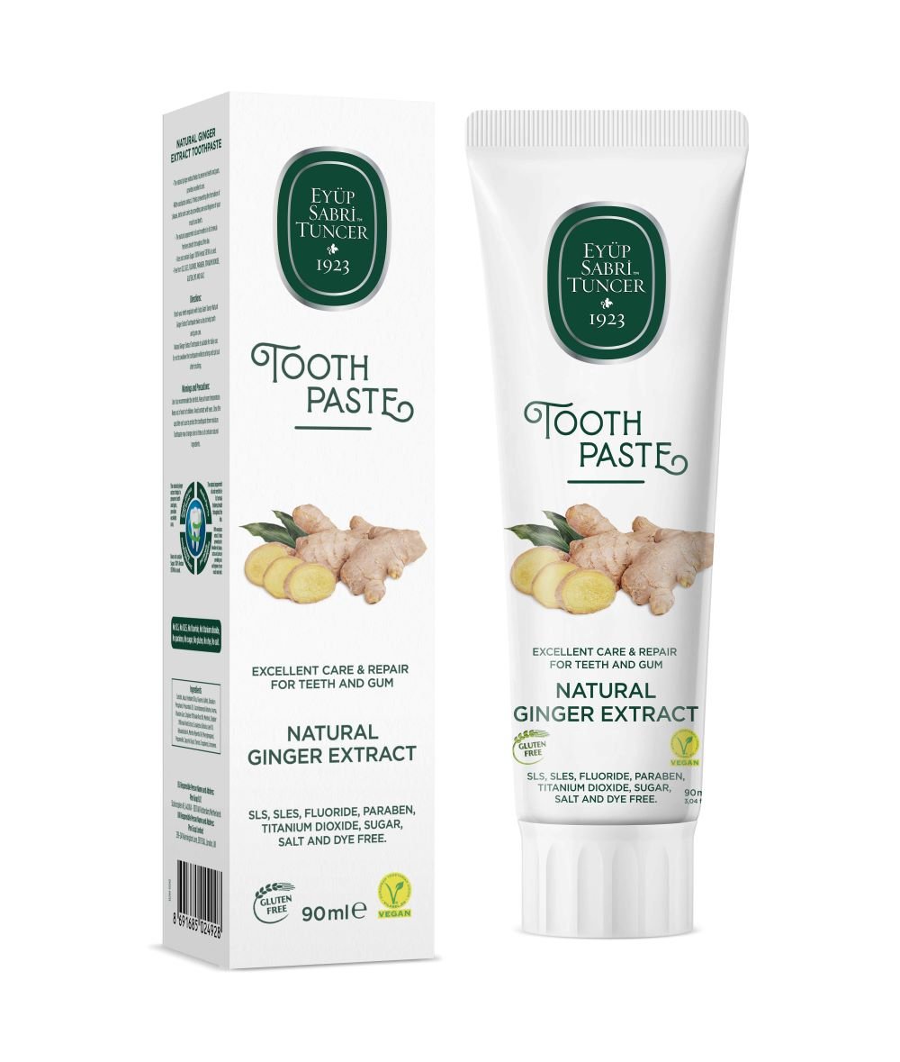 ZENCNATURAL GINGER EXTRACT TOOTHPASTE 90 MLEFIL-ING Natural Toothpaste with Ginger Extract (90 ml) - Image 1