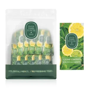 Cesme Lemon Scented Cologne Wipes (150 pcs)
